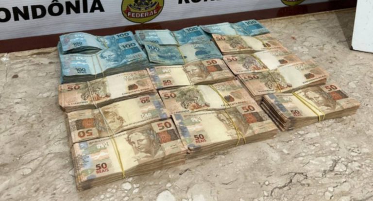PF prende em flagrante suspeita de lavagem de dinheiro em Rondônia