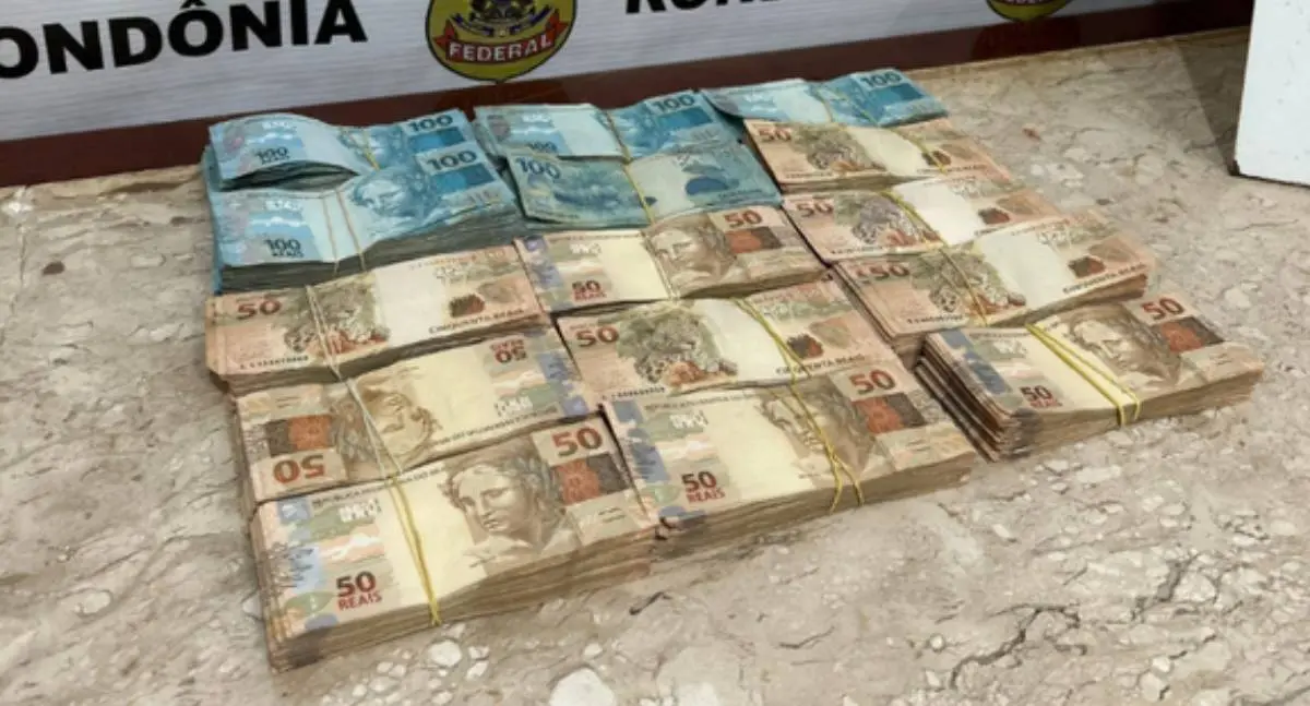 PF prende em flagrante suspeita de lavagem de dinheiro em Rondônia
