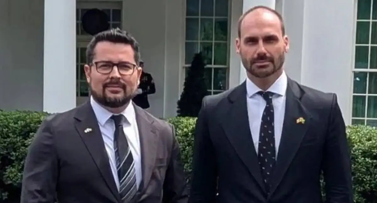 PGR denuncia Eduardo Bolsonaro e Paulo Figueiredo