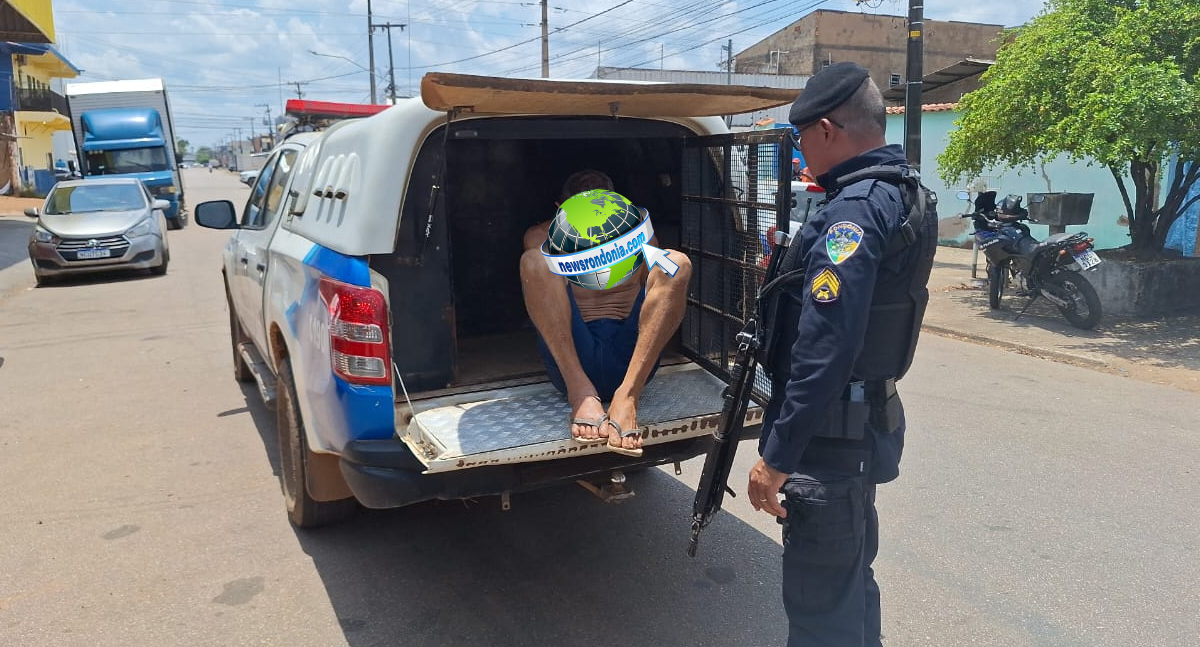 PM captura integrante do CV conhecido como Maverick no bairro Porto Cristo