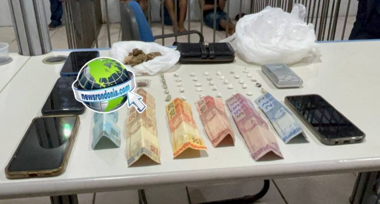 PM fecha boca de fumo, prende mulher que escondia drogas em calcinha suja e apreende adolescentes
