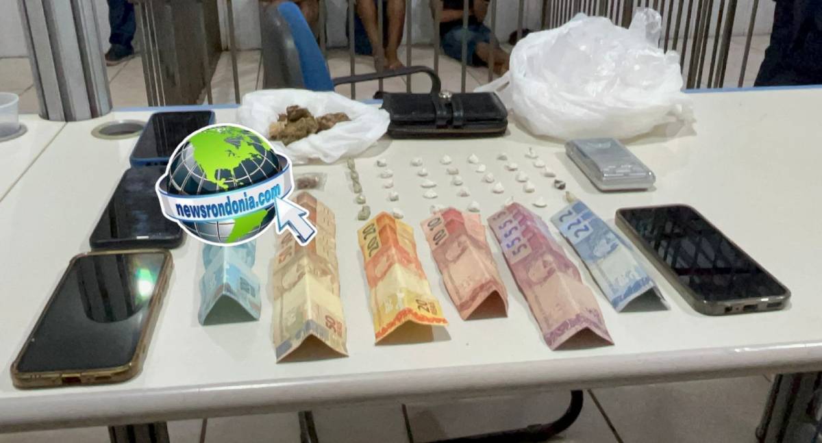 PM fecha boca de fumo, prende mulher que escondia drogas em calcinha suja e apreende adolescentes