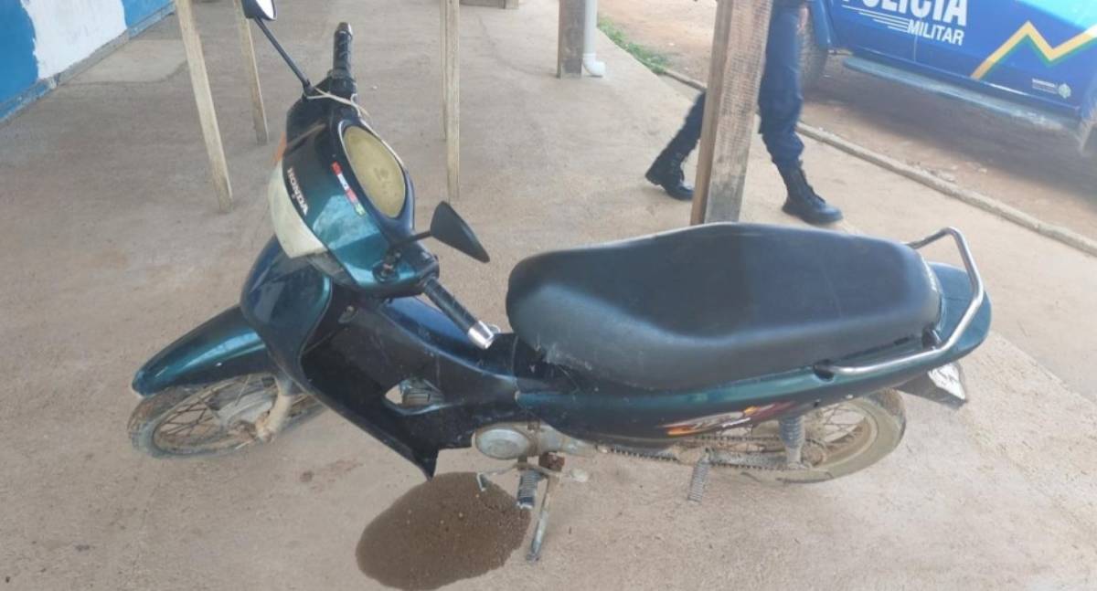 PM prende condutor de moto com sinais de adulteração em Machadinho