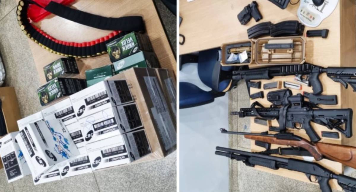 Polícia Civil apreende arsenal e suplementos irregulares em Ji-Paraná