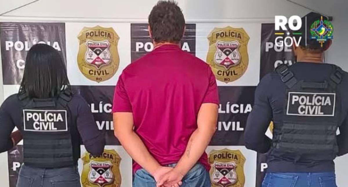 Polícia Civil prende homem condenado por estupro de vulnerável em Rondônia