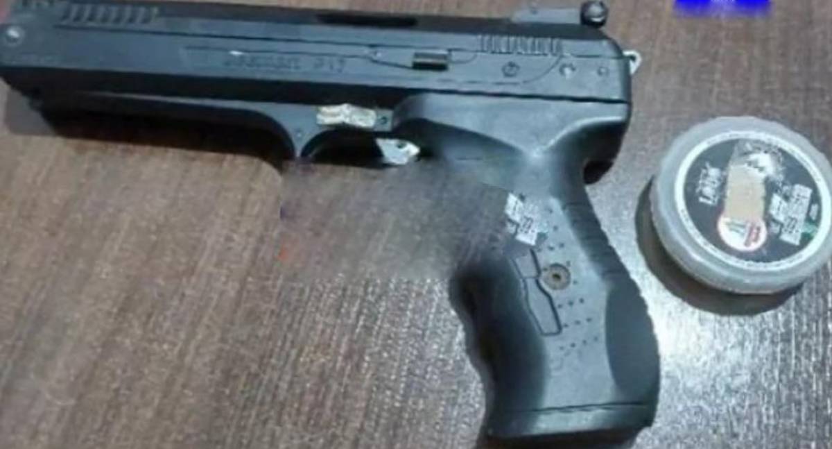 Polícia Militar apreende arma de pressão após tiros em via pública de Primavera de Rondônia