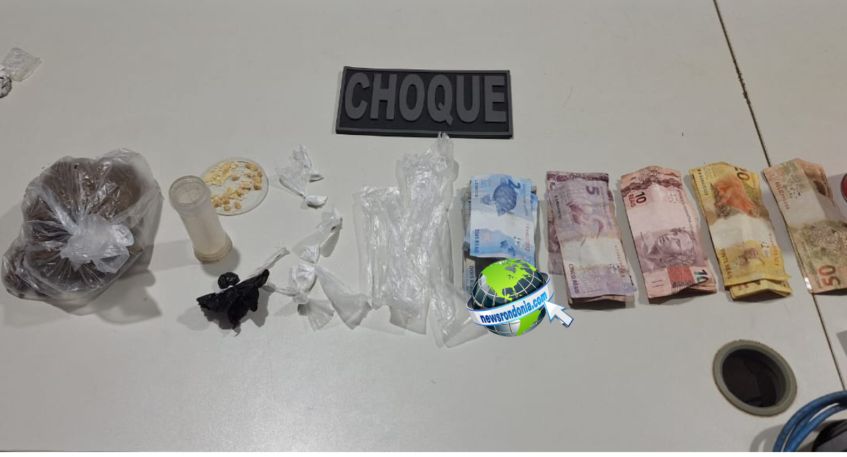 Polícia Militar prende suspeito de tráfico em operação no bairro São Sebastião 2