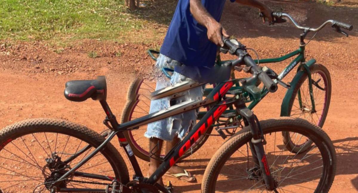 Polícia recupera bicicletas e prende suspeitos em Rondônia