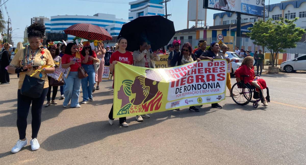 Porto Velho sedia 1ª Marcha das Mulheres Negras em Rondônia