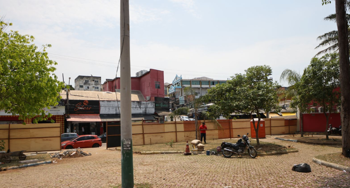 Praça Jonathas Pedrosa é revitalizada em Porto Velho para comemorar os 111 anos da capital