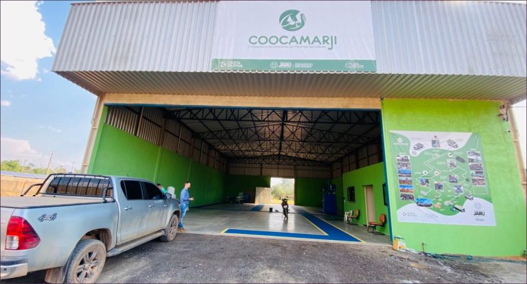 Prefeitura de Jaru inaugura primeira Unidade de Triagem de recicláveis - News Rondônia
