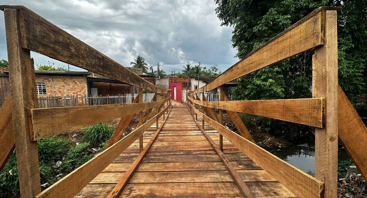 Prefeitura de Porto Velho constrói ponte no Costa e Silva e garante acessibilidade a moradores