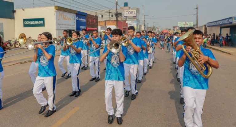Prefeitura de Porto Velho inaugura Semana da Pátria com solenidade cívica e educativa
