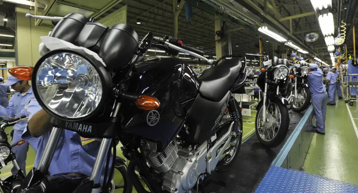 Produção de motocicletas tem melhor resultado do ano