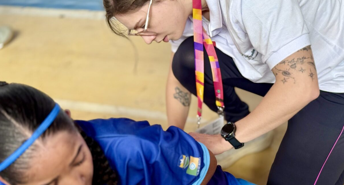 Profissionais de saúde garantem suporte integral à delegação rondoniense nos Jogos da Juventude 2025