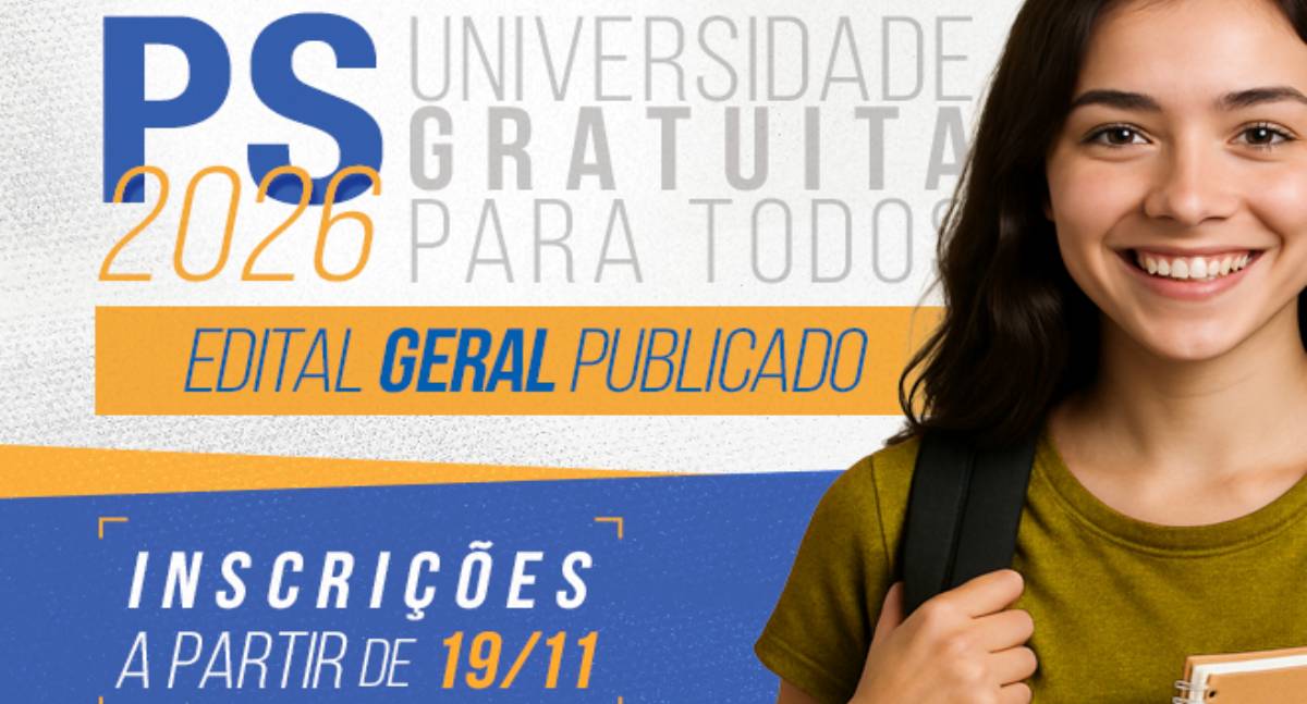 PS UNIR 2026 - Publicados os editais gerais para 65 cursos gratuitos de graduação