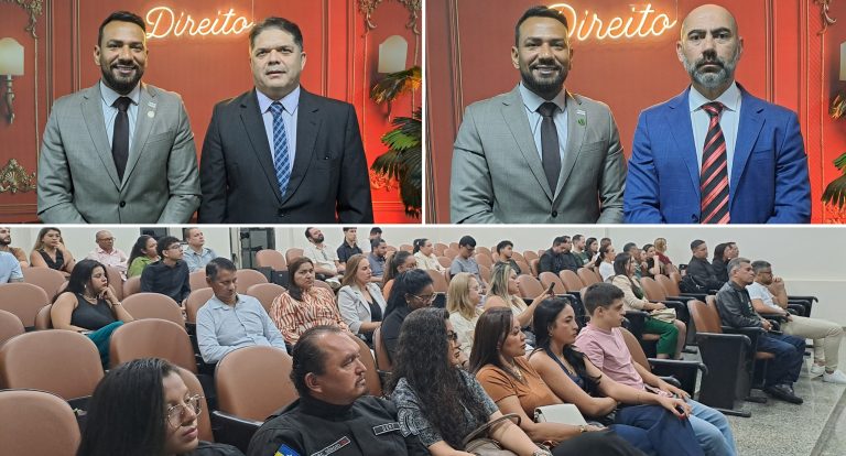 Segundo dia da 1ª Semana Jurídica da UNAMA reúne autoridades no plenário da Câmara de Porto Velho