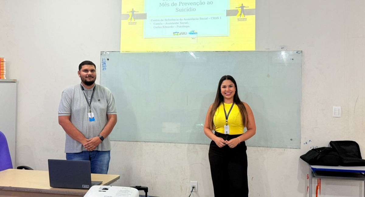 Setembro Amarelo: Prefeitura de Jaru promove diversas ações para conscientização sobre prevenção