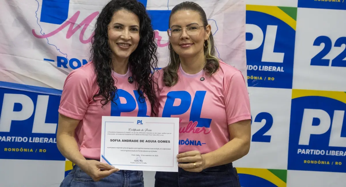 Sofia Andrade assume PL Mulher em Porto Velho e promete fortalecer a direita