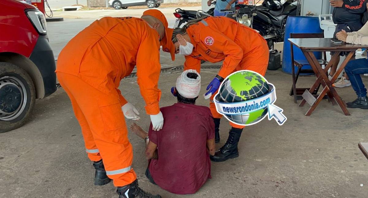 Suspeito de furtar bicicleta é espancado a pedradas no centro