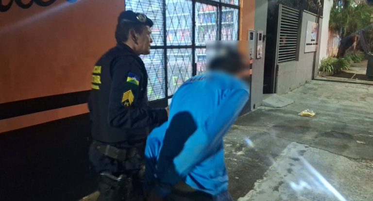 Suspeito é preso após furto em loja de Porto Velho