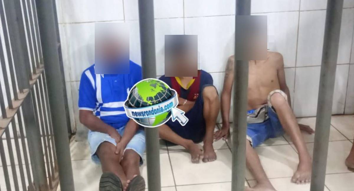 Trio é preso com drogas em residência usada como boca de fumo na zona leste