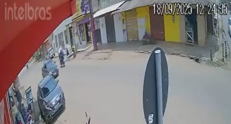 VÍDEO: Câmera registra acidente que matou motociclista na zona leste