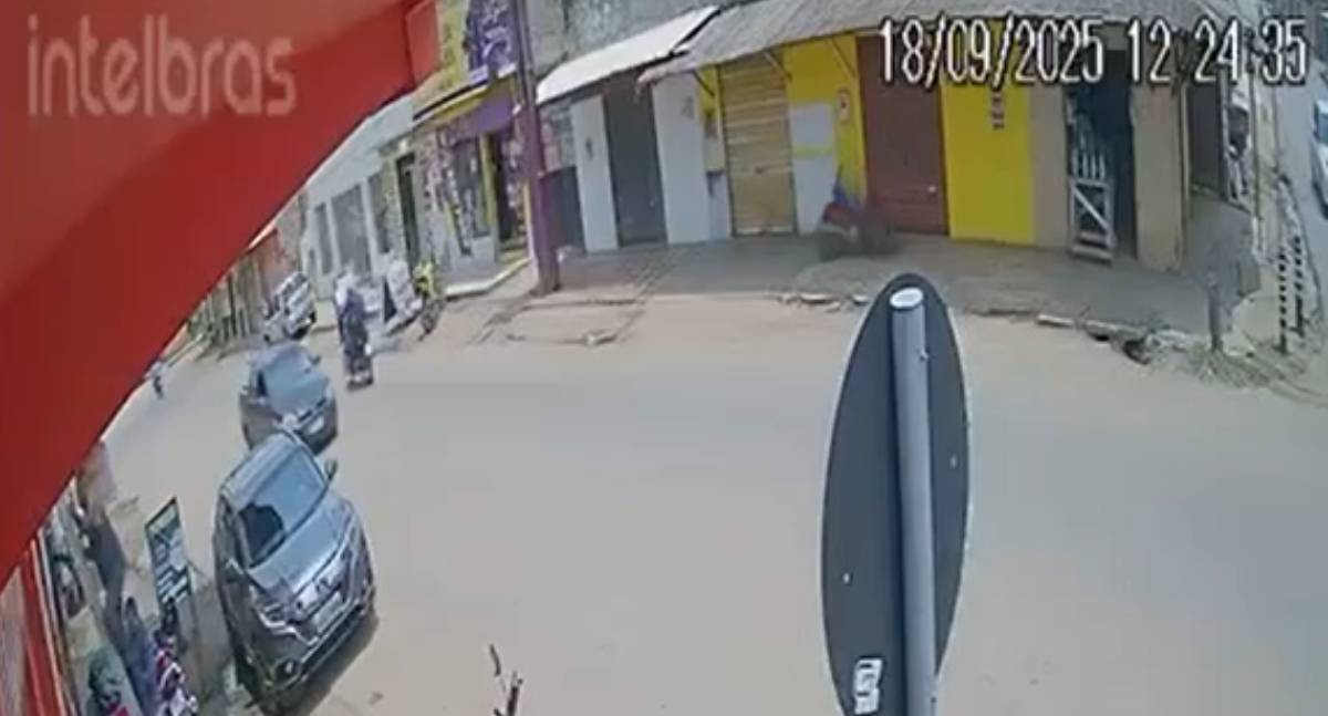 VÍDEO: Câmera registra acidente que matou motociclista na zona leste