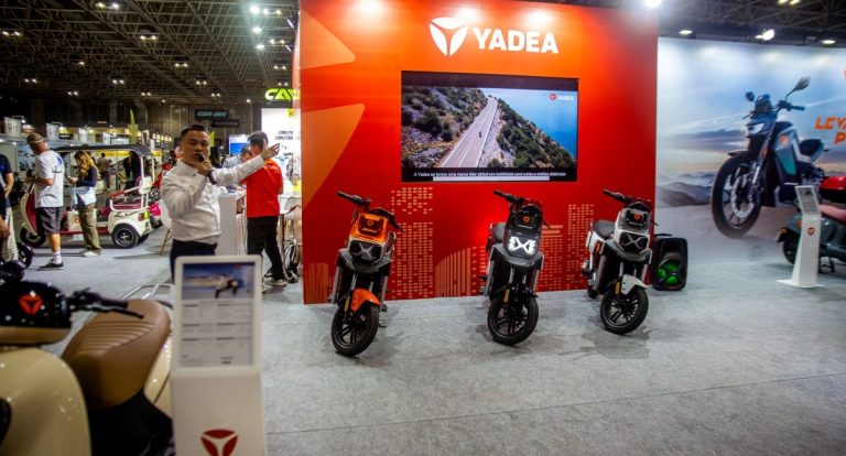 Yadea apresenta scooter no Festival Moto Brasil e recebe aprovação do público