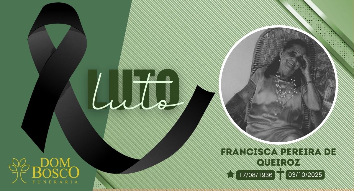 Nota de Pesar: Francisca Pereira de Queiroz
