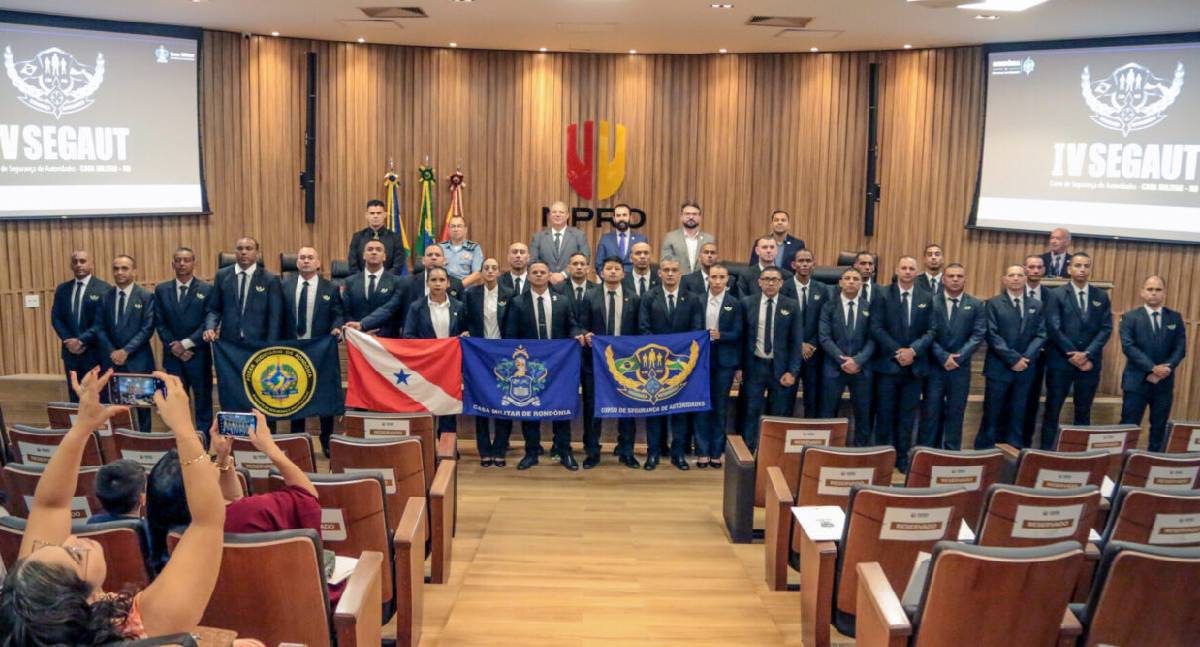 Governo de RO conclui VI Curso de Segurança de Autoridades