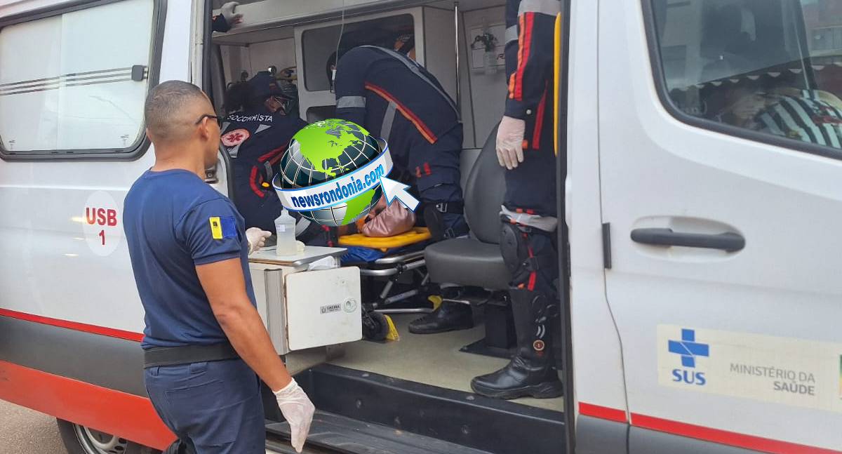 Acidente de moto deixa dois homens, uma mulher e uma criança feridos na Cidade do Lobo