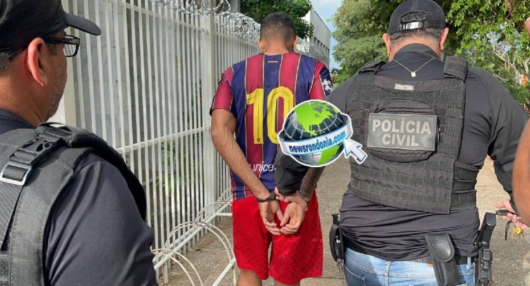 Acusado de matar ciclista a tiros é preso em Porto Velho