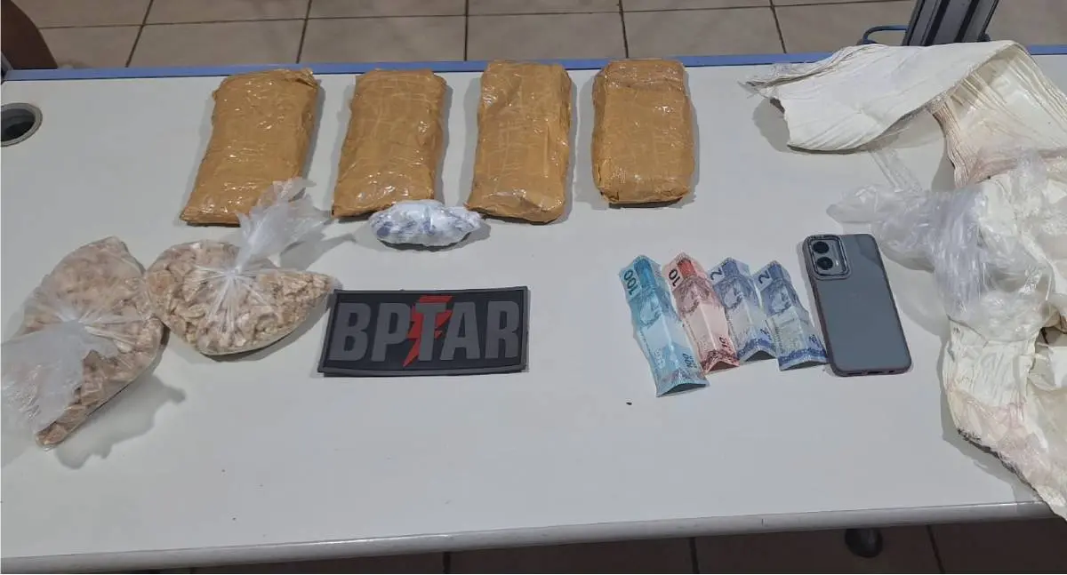Adolescente é apreendida com 3 kg de crack escondidos no corpo em RO