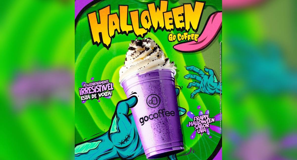 Agenda News: Frappe Halloween da Go Coffee é puro susto e sabor