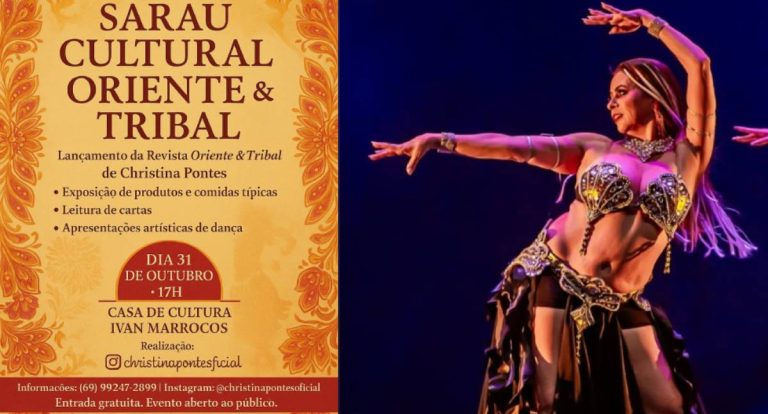 Agenda News: Sarau Oriente & Tribal movimenta Casa da Cultura