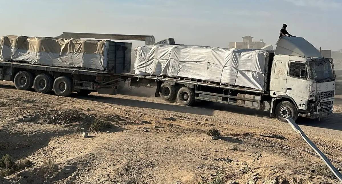 Ajuda humanitária para Gaza está muito aquém das metas diárias