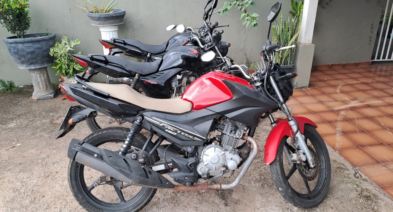 Aluga-se motos: Yamaha Factor 150, Honda 125 e Honda 160 disponíveis para você