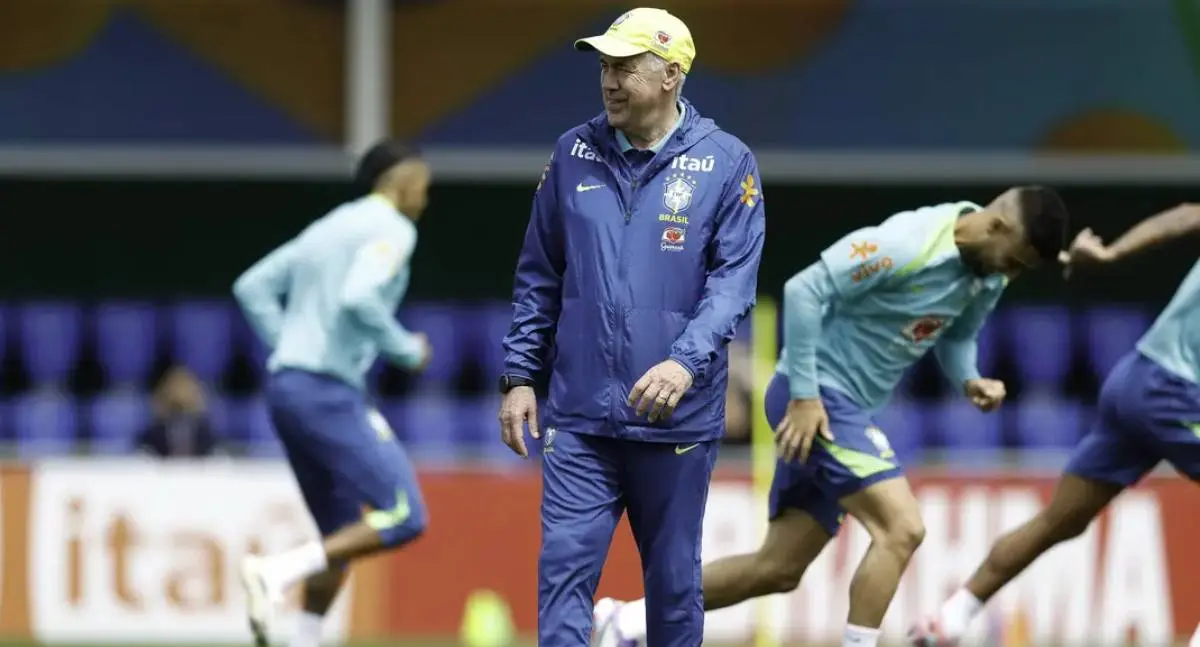 Ancelotti anuncia lista de convocados para amistosos contra Coreia do Sul e Japão