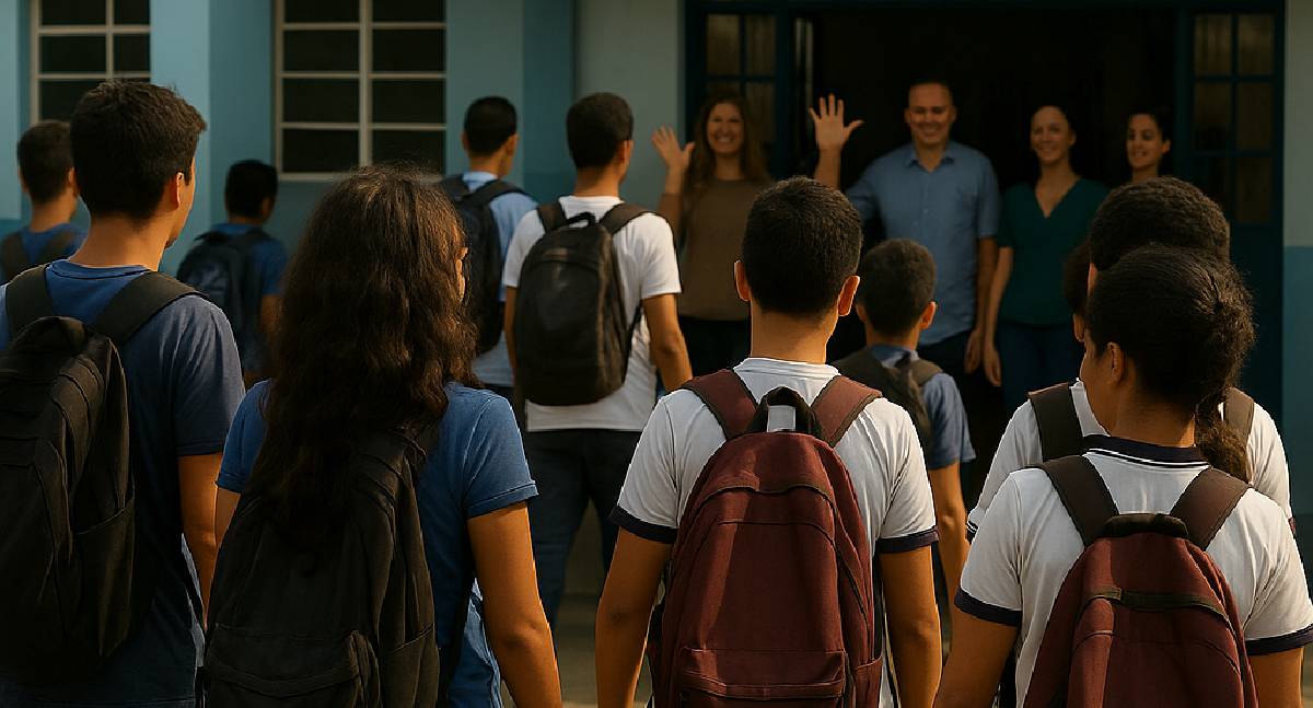 Ano letivo parado há 10 meses: Escola Estudo e Trabalho retoma aulas
