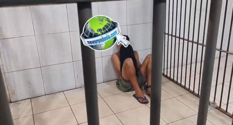 Apenado monitorado é preso após agredir deficiente auditivo e tentar desarmar policial penal