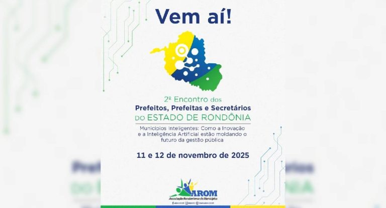 AROM anuncia 2º Encontro de Prefeitos com foco em IA e inovação