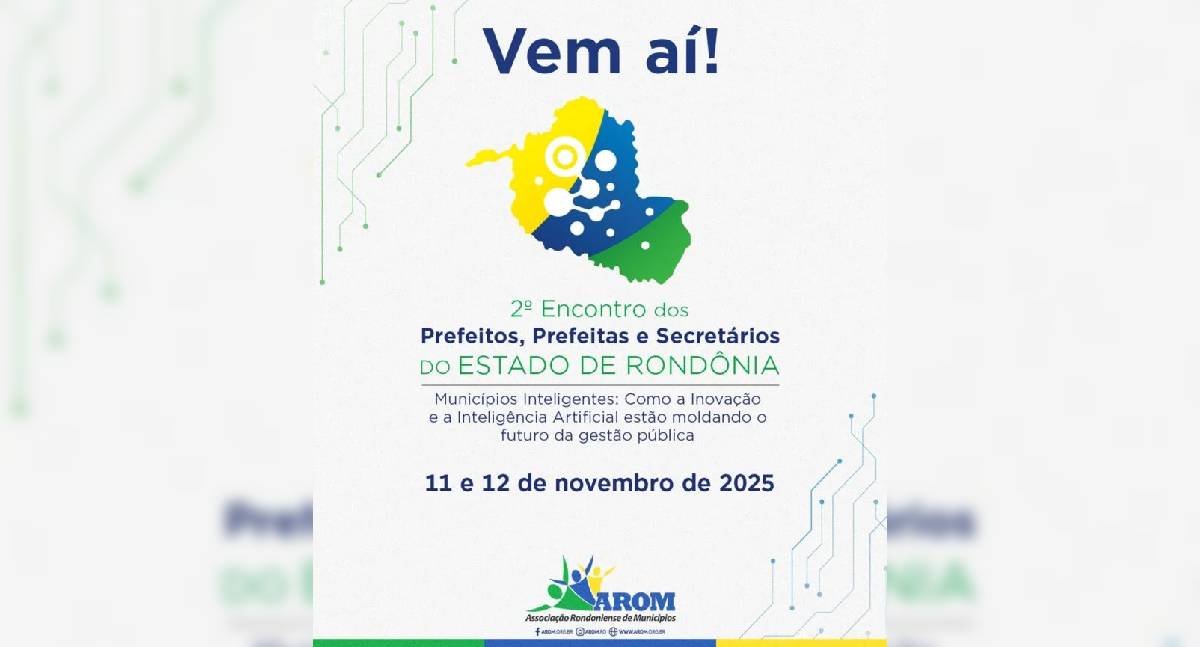 AROM anuncia 2º Encontro de Prefeitos com foco em IA e inovação