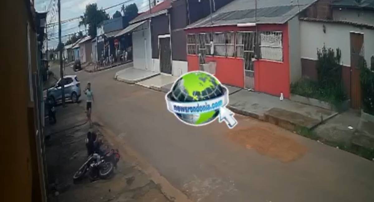 Assaltante é baleado após roubar e derrubar mãe e filha de motocicleta em Porto Velho