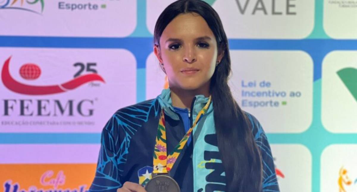 Atleta rondoniense conquista duas medalhas de bronze na série ouro do ciclismo nos Jogos Escolares Brasileiros 2025
