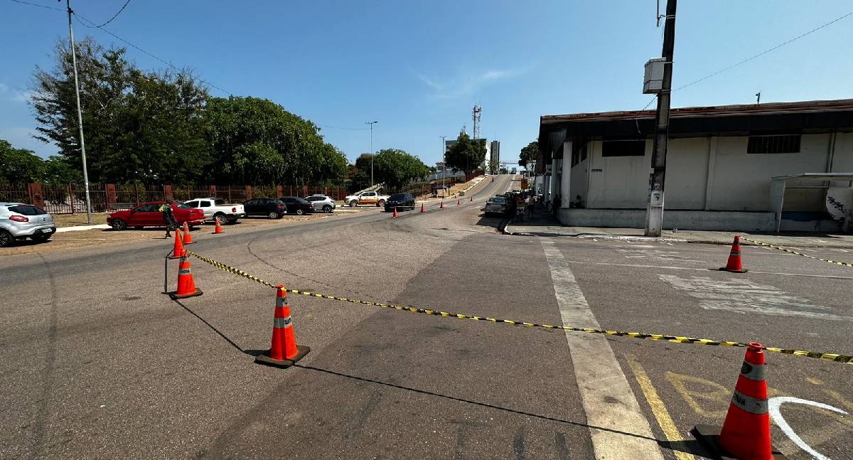 Avenida Farquhar será interditada de 1º a 4 de novembro em Porto Velho
