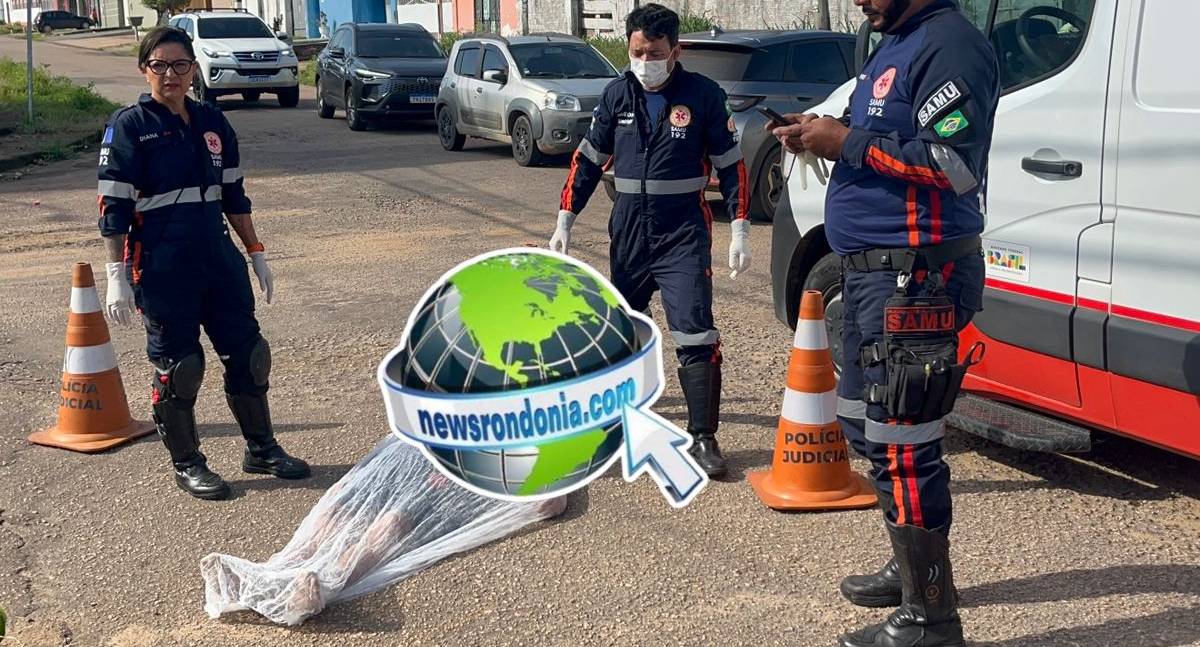 Camelô morre no meio da rua no centro de Porto Velho