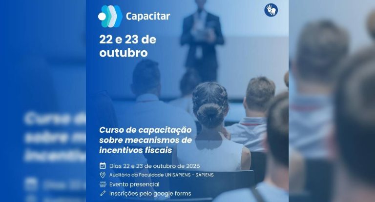 Capacitar Porto Velho: últimos dias para inscrição em evento sobre incentivos fiscais