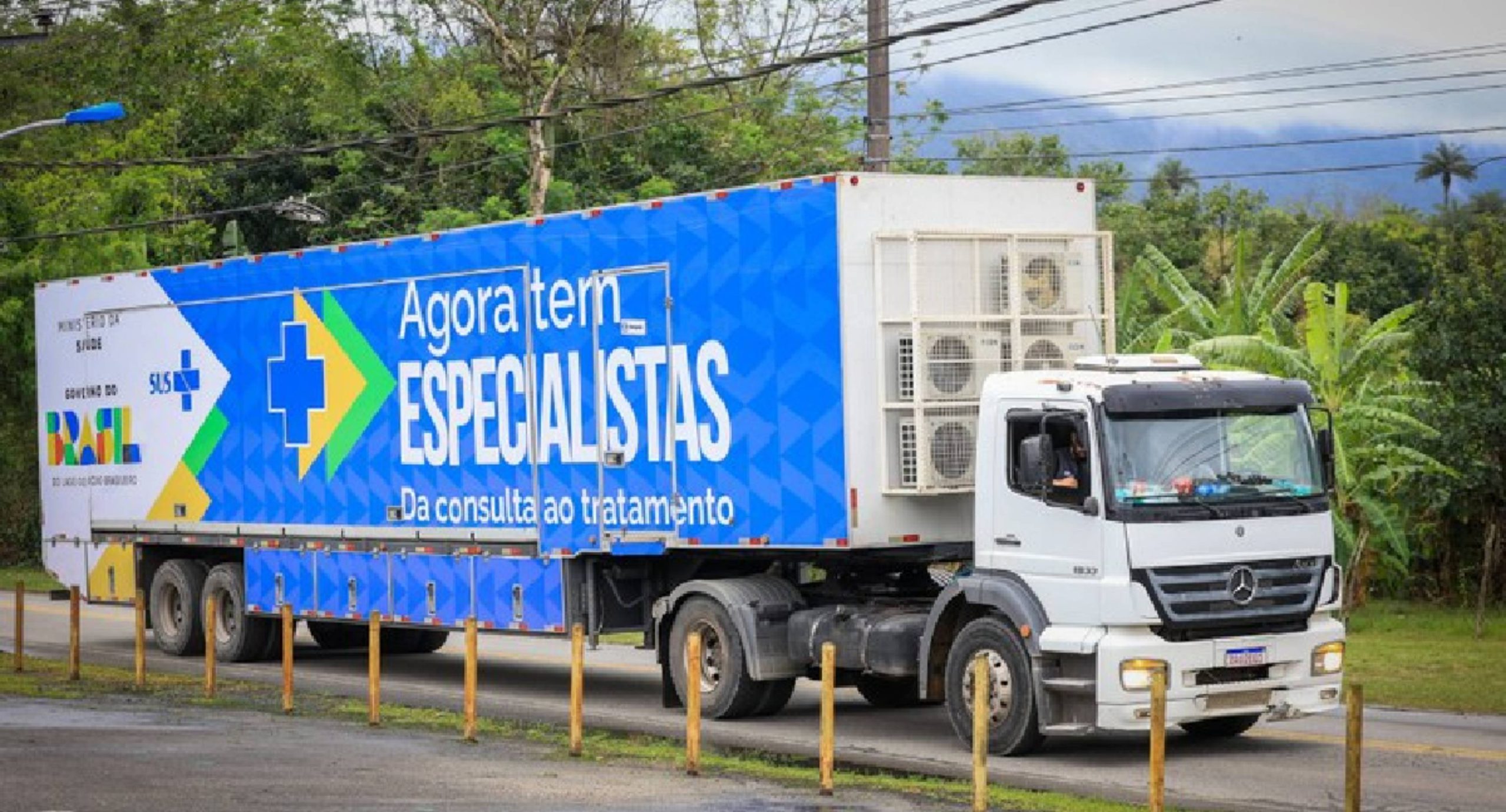 Carretas do Agora Tem Especialistas iniciam atendimento a mulheres