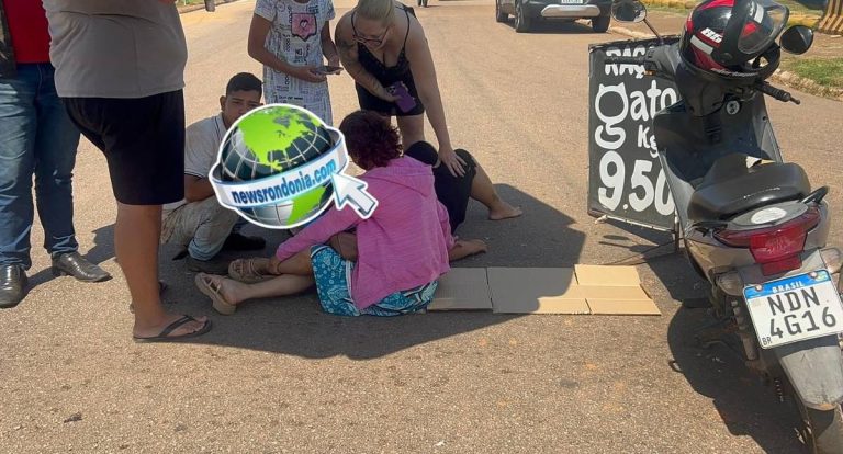 Carro avança preferencial e atinge casal de amigos em moto na Pau Ferro